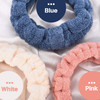 Chuangdi 3 Pieces Spa Headband for Women Facial Makeup Headband Soft Terry Cloth Hairband for Washing Face Mask Spa Show