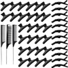 39 Pcs Butterfly Hair Clips Set with Nonslip Grip Alligator Croc Clips 3 Rat Tail Combs for Sectioning and Styling Hair