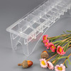 AUEAR Clipper Guard Holder Organizer Professional 10 Slots Comb Case Rectangular Barber Guards Storage Box for Universal