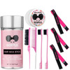 Goiple 3PCS Elastic Bands for Wig Edges Adjustable Wig Band for Edges Wig Install Accessories with Pink set9pcs Hair Wax