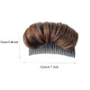 1Pcs Invisible False Hair Clip Base Bump Fluffy Hair Pad Insert Tool for Increased Volume and Styling Accessories for Wo