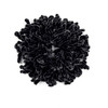 AUEAR 2 Pack Hair Scrunchie Headwear Tie Ring Plain Big Hairbands for Women Black and Gray