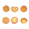 Honbay 6 Pack Novelty Realistic Food Hair Clips Weird Funny Simulated Biscuit Hair Clips Cute Creative Perfect Accessori