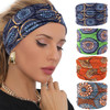 SAWINDA Boho Headbands for Women Elastic Wide Headbands Fashion Hair Twisted Knot Accessories Non Slip Soft Workout Yoga