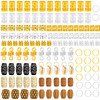 Jelyne 133 PCS Hair Jewelry for Braids Gold Hair Cuffs for Locs Hair Coils Rings Dreadlock Accessories Shells Imitation