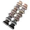 157 inch Floral Printed Medium Acrylic Hair Claw Clips for Girls and WomenPlastic NoSlip Grip Jaw Hair Clip Hair Jaw Cla