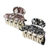 157 inch Floral Printed Medium Acrylic Hair Claw Clips for Girls and WomenPlastic NoSlip Grip Jaw Hair Clip Hair Jaw Cla
