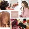 YISSION 12 PCS Hair Clips for Styling Sectioning 31 Inch Matte Alligator No Crease Duck Billed Hair Clips Hair Barrettes
