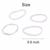 3200 Pcs Elastic Rubber Bands Small Hair Ties Hair Rubber Mini Hair Bands Hair Elastics Tiny Soft Holder Ponytails for G