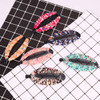 Fodattm Set of 6 Bohemia Style Wrapped Cloth Banana Hair Clip Hair Comb Hair Jaw Clips Plastic Fish Shape Hair Claw Hair