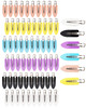 No Crease Hair Clips 60 Pcs 23in Duck Billed Clips for Hair Sectioning and Styling 6 Colors