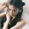 2 Pairs of 4pcs Bow Hair Claw Clips Black Satin Ribbon Hair Bows Clips Vintage Bowknot Side Hairpin Barrettes Headdress