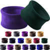 EBOOT 20 Pcs Large Cotton Stretch Hair Ties for Women Thick Heavy Bands Ponytail Holders Rope Headband for Curly Hair 65