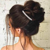 Iaceble French Pearl Hair Clip Delicate and Lovely Hairpin Metal Vintage Style Pearl Embellishment for Womens Daily Dres