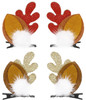 Christmas Hair Clips for Women Girls Deer Ears Clips Reindeer Antlers Cute Christmas Hair Accessories for Women Festive