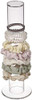 Cq acrylic Acrylic Ponytail and Scrunchie Holder StandGirls Bracelet Display Rack Hair Scrunchy Holder Vertical Bracelet