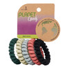 Goody Planet Elastic Hair Coils Neutral Pack Medium to Thick Hair Accessories for Women and Girls 5 Count Pack of 1