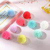 18 Pcs Pom Pom Hair Clip 2 Candy Color Hair Clip