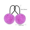 WILLBOND 16 Pieces Pom Pom Hair Ties Elastic Hair Band Fur Ball Scrunchy Fluffy Ponytail Holders for Women Hair Accessor