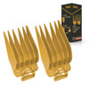 Wahl Hair Clipper Genuine Secure Fit Attachment Guard Set for Long Hair Styles and Fades 2 Full Size Hair Clipper Guide