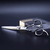 AOLANDUO LeftHanded Hair Cutting Scissors VG10 Steel Pro Ergonomic Razor Edge 6 in