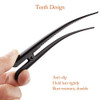 Large Long Alligator Hair Clips for Styling Salon Sectioning GLAMFIELDS 5 inch RustProof Durable NonSlip Duckbill Metal