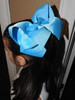 CLLOT Hair Bows for Girls 8inch Oversize Large Boutique Grosgrain Ribbon Hair Bows Alligator Hair Clips 12 Pack