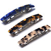 Fsmiling Hair Barrettes for Women French Hair Barrette Clip Small Acetate Hair Clips Barrette No Slip Hair Accessories 3