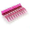 10pcsset Croc Clips Transparent Plastic Hairdresser Clip Hair Styling Sectioning Barrettes Non Slip Alligator Clip Salon