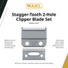 Wahl Professional 2Hole StaggerTooth Clipper Blade Cordless Magic Clip Professional Use