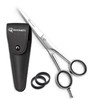 Ruvanti Hair Cutting Scissors Professional Barber Shears for Salon Home Use Sharp Stainless Steel Hair Scissors with Erg