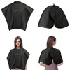 JenPen 3 Pcs Shampoo Cape Hair Color Cape for Salons Clients Makeup Hair Dye 3 ColorsBlackGrayPurpleClassic
