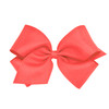 Wee Ones Girls Classic Grosgrain Hair Bows with Plain Wrap Center NoSlip Hair Clip Handmade Watermelon King