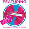 Wee Ones Girls Classic Grosgrain Hair Bows with Plain Wrap Center NoSlip Hair Clip Handmade Watermelon King