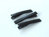 50pcs Hair Clip for DIY 60MM Black Flat Alligator Clips
