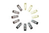 Dofash Double Grips 45CM177 Inch Small Hair Clips Hair Barrettes Snap Clips Metal Accessories For Woman6 Count Black
