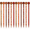 Cindeer 12 Pieces Wooden Hair Sticks Bulk Vintage Japanese Chinese Hairpins for Women Decorative Retro Hair Chopsticks f