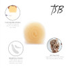 TSB Hair Filler Blonde 1 Pack Patent Pending Ultimate Hair Bun Maker Volume Bumps Tool Perfect for Brides Performers Non
