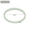 Hicarer 1000 Mini Rubber Bands Soft Elastic Bands for Hair Braids 15 cmGray White