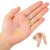 Hicarer 1000 Mini Rubber Bands Soft Elastic Bands for Hair Braids15 cmFresh Color