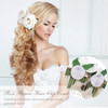 Waydress 12 Pieces Rose Flower Hair Clip Rose Brooch Floral Clips Mexican Flower Hair Pins Accessories for Women Mothers