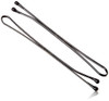 Kleravitex BLACK Jumbo 275 Bobby Hair Pins Black Tipped Flat Style Pins for Women Perfect For Rollers Hair Pins for Styl