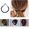 20pcs Bungee Hair Ties with Hooks Elastic Hair Bands Ponytail Holders Hair Wraps