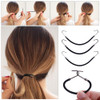 20pcs Bungee Hair Ties with Hooks Elastic Hair Bands Ponytail Holders Hair Wraps