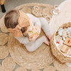 Prohouse 12 Pack Baby Nylon Headbands Hairbands Hair Bow Elastics Handmade Hair Accessories for Baby Girls Newborn Infan