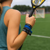 Girls Blue Hair Accessories No Crease Hair Elastics Set Lacrosse Gift