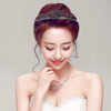 Bridal Tiara Wedding Bridal Crown Rhinestone Hair Barrettes