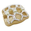 LOVEF Pearl Thick Hair Clips Premium Beaded Hair Accessories for Women Bun Holder Ponytail and French Twist Styler Best