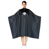 SMARTHAIR Professional Salon Cape Polyester Haircut Apron Shampoo Chemical Resistant Haircut Cape54x62BlackC007013CB
