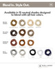 Heliums Small Hair Ties Light Brown No Damage Mini 1 Inch Reusable 2mm Elastics for Thin Hair and Kids Neutral Ponytail